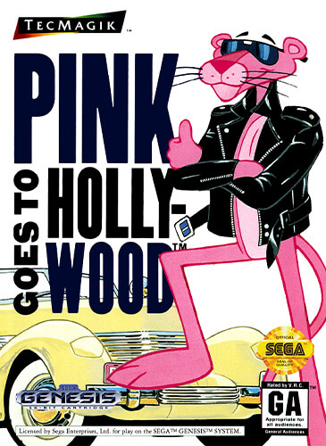 Pink Panther Goes To Hollywood